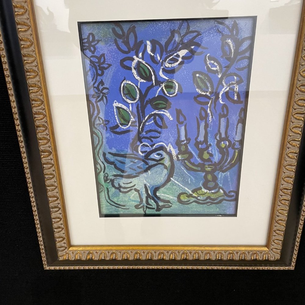 'The Candlestick" by Marc Chagall